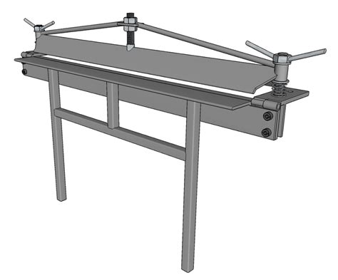 diy sheet metal brake plans|homemade sheet metal brake plans.